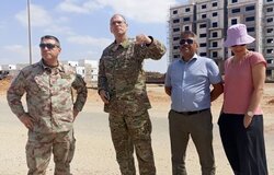 HoM visit to Cairo, the new administrative capitol and patrolling in the Sinai desert